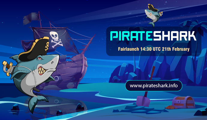 Pira8754's tweet photo. Huge Fairlaunch 21 February - 14:30 UTC
🥇Private Shark  | meme launchpad + Exchange platform for binance smart chain

🚀 $PIS tokenomics are moon-bound and the team is STRONG.

✅100% trusted/safu DEV !! 
😳Huge connections involved!
🙌 Huge marketing!

https://t.co/EG2LEUQQZj https://t.co/l8xa95obeR