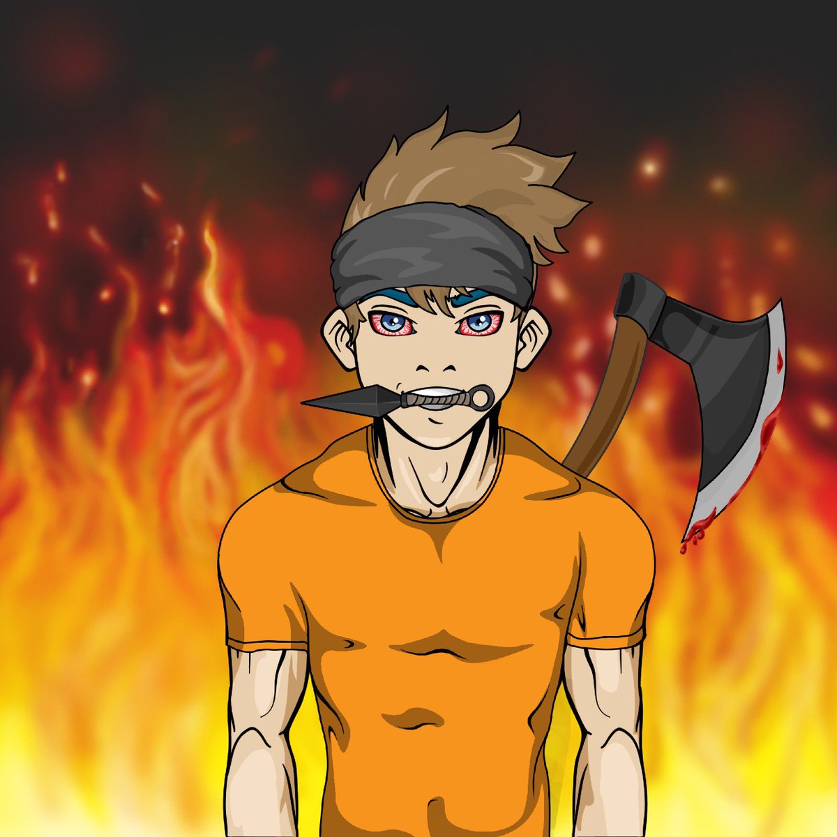 This one is a true badass 🔥🪓

#badassninjas 7777 unique and hand drawn NFT's
join our discord ⚔️ (link in bio)

#animenft #nftcollection #ethnft #badassninjas #presale #animeart #nfts #nftcommunity