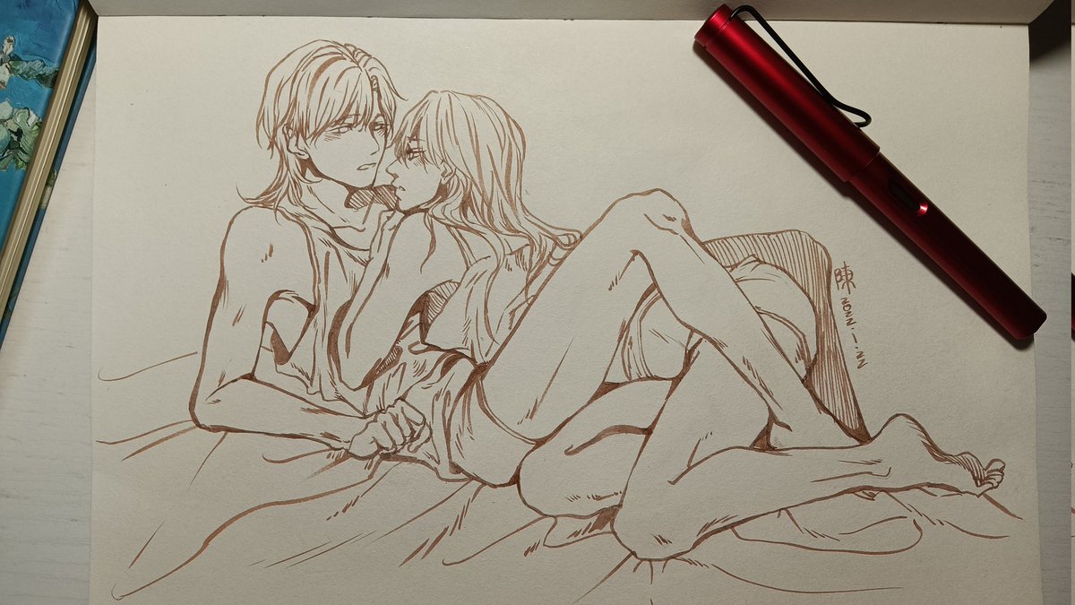chevalier0204's tweet photo. 假期的练习 #oc  #手绘 #原创角色 https://t.co/nJNxCCG4BW