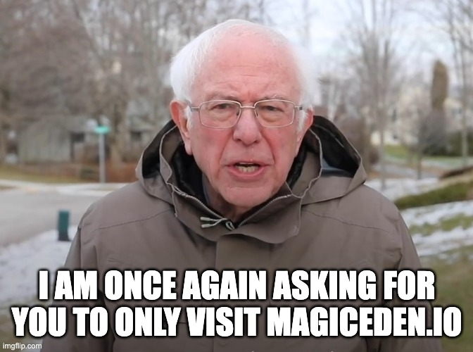 MagicEden's tweet photo. daily reminder, stay away from scams https://t.co/7Ot4rc19R0