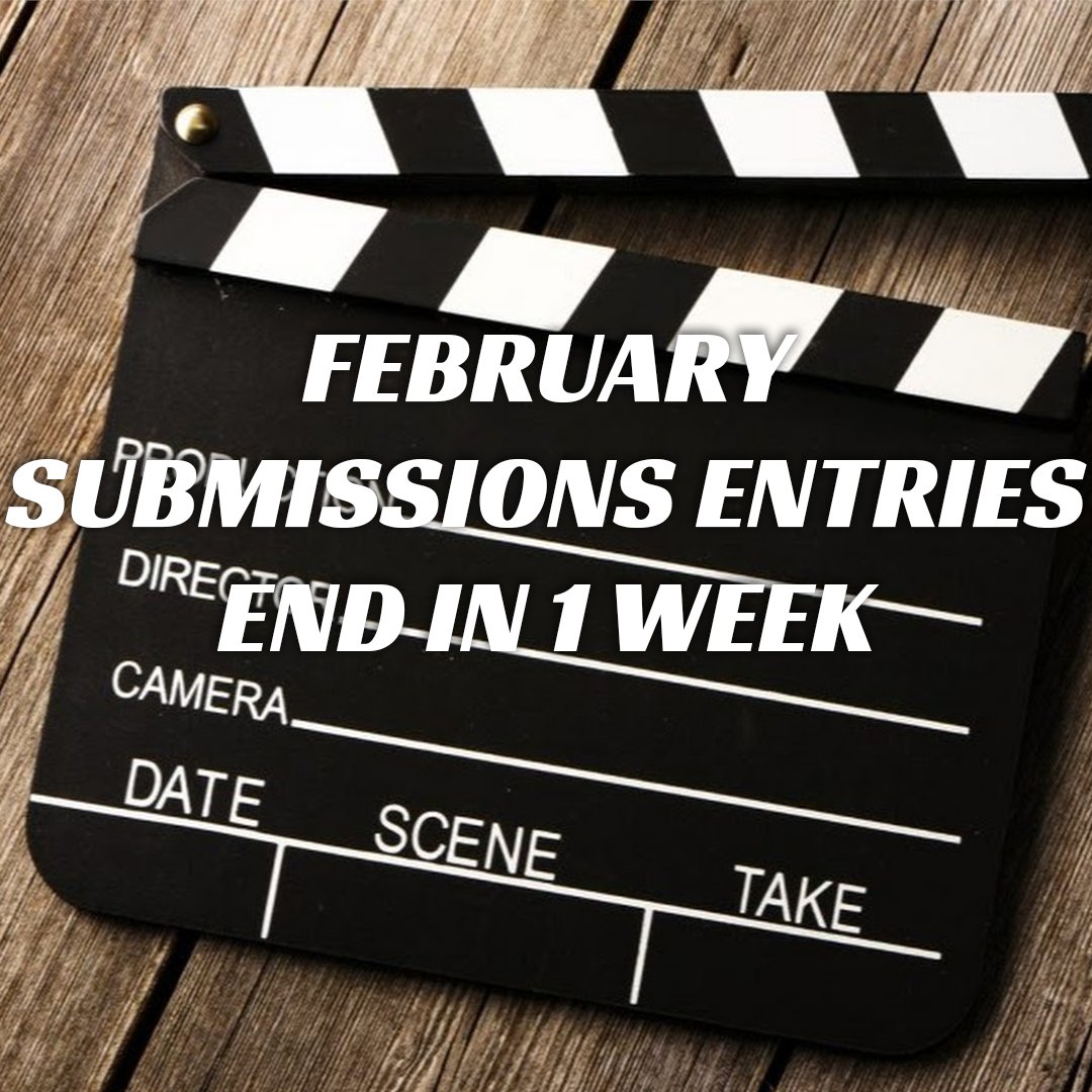 BitesizeFest's tweet photo. Hey everyone,

We are here to remind you that February submissions entries end in 1 week

#Filmmaking #filmfreeway @FilmFreeway #Filmmaker #FilmFestival #FilmTwitter https://t.co/pkphYyaeKK