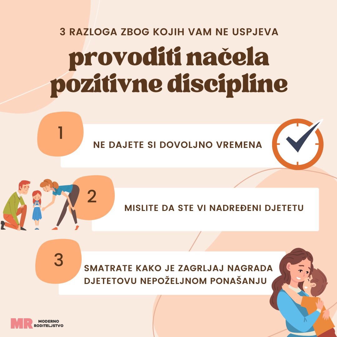 Pozitivna disciplina je najbolji način odgoja djece. No ako radite ove 3 pogreške zaustavljate se na putu do uspjeha!

bit.ly/3LQ0apW