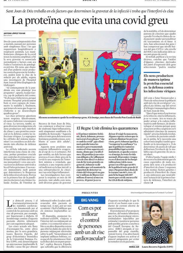 Iolanda Jordan (@jordaniolanda) on Twitter photo Segueix la producció científica Kids Corona <a href="/IRSJD_info/">Institut de Recerca Sant Joan de Déu</a> <a href="/SJDbarcelona_es/">Hospital Sant Joan de Déu Barcelona ES</a> Segueix la producció científica Kids Corona <a href="/IRSJD_info/">Institut de Recerca Sant Joan de Déu</a> <a href="/SJDbarcelona_es/">Hospital Sant Joan de Déu Barcelona ES</a>
