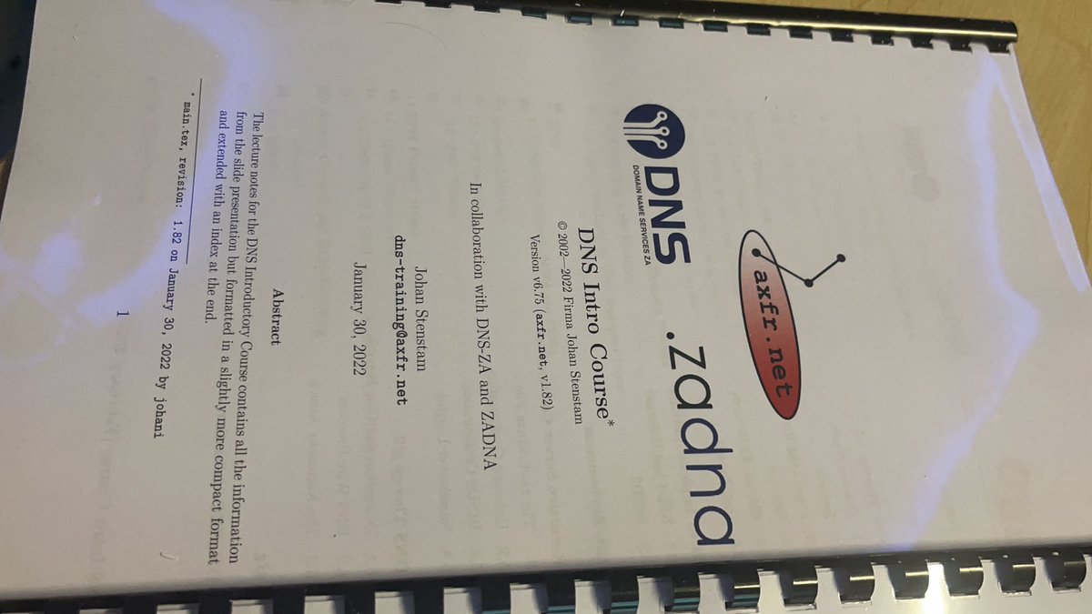 Thoko_Miya's tweet photo. The ZA Domain Name AuthorityΒ
#DNSTraining Intro Course with Mark Elkins and John Stenstam @ZA_CR @dotZADNA @africandomain @ICANN_GNSO @ICANN #dnsbusiness https://t.co/AGjHZz34Yn