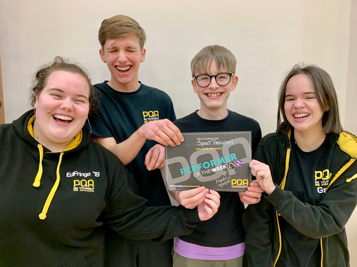 PQAStroud's tweet photo. When you can’t decide who to award Performer of the Week  to… #beyourselfbeamazing https://t.co/rE78yCc75o