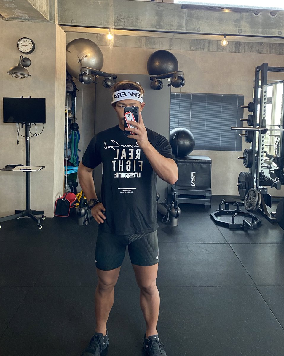 hirokatsumiyagi's tweet image. トレ❗️
inspiritクーポンコードはこちら😃
MIS0129
#REALFIGHT
#inspirit
#低酸素トレーニング
#ssol