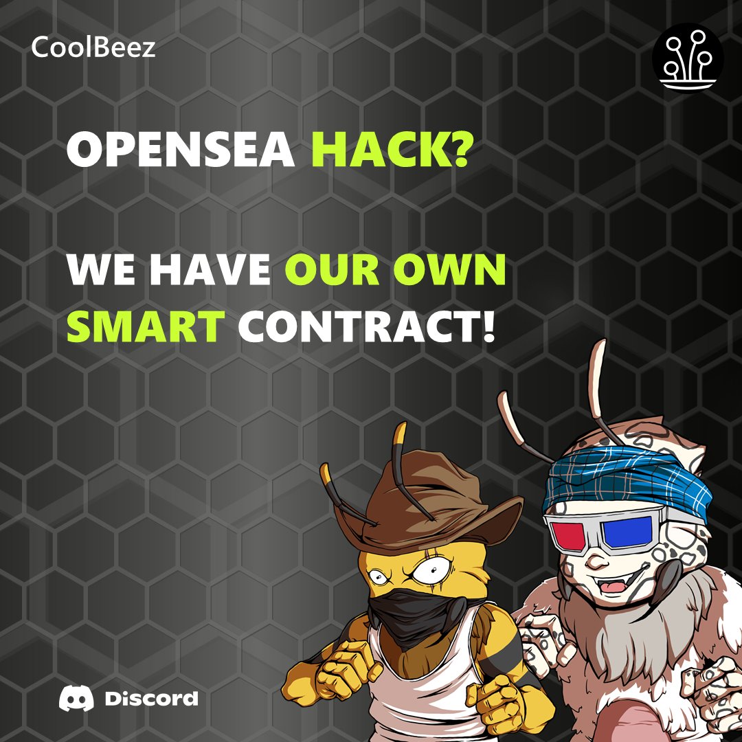 pankumitsubachi's tweet photo. Worried about the OpenSea contract hack? We make our own.

https://t.co/XX0gCrUwdi https://t.co/NZ1zBnYhtM