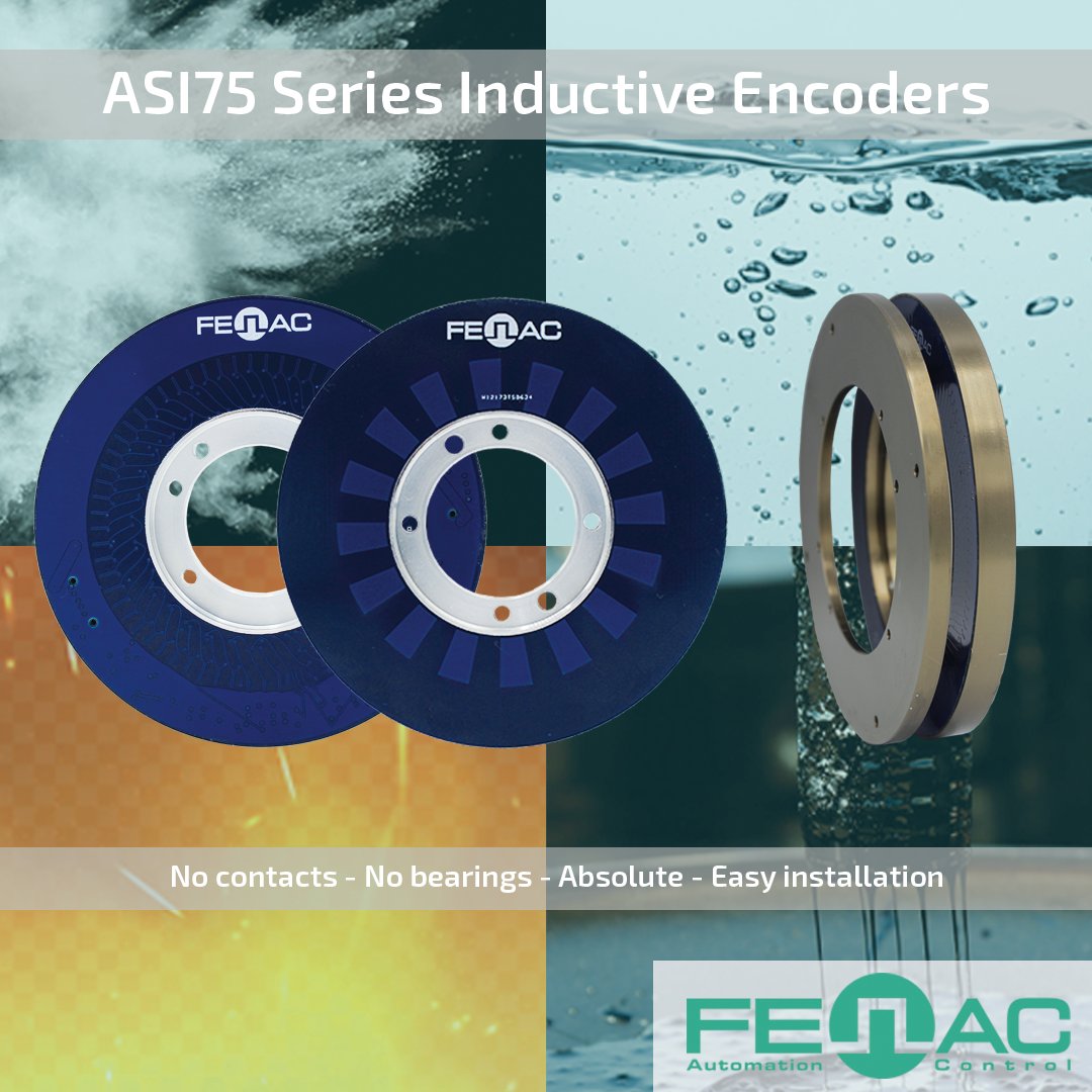 fenacencoder's tweet photo. ASI75 series inductive encoder is a non-contact, absolute, and precise sensing technology that works using transformer principles to measure position or speed. Inductive encoders are reliable in harsh conditions such as water, dust, oil, and heat.

🌐 https://t.co/36D7Bc9jpk https://t.co/28hPSnTKU6