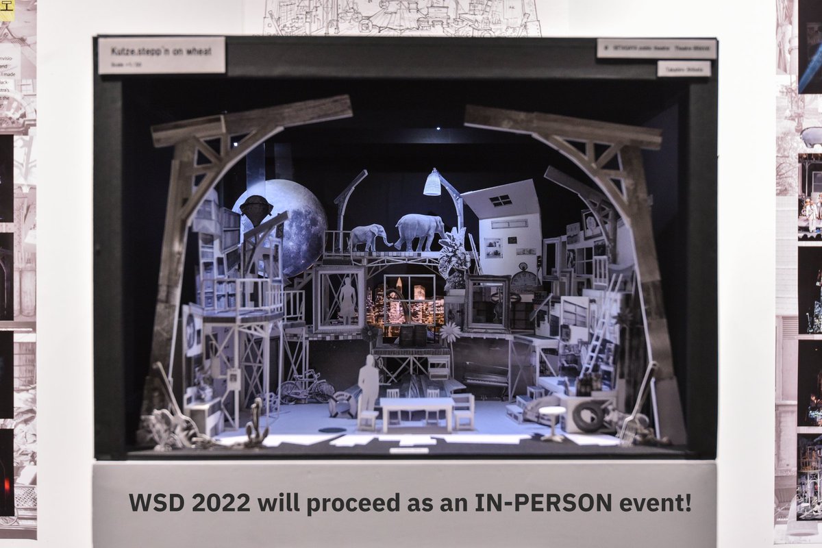 📢 IMPORTANT 📢
World Stage Design 2022 will proceed as an IN-PERSON event!🥰

It's time to plan your trip.✈️

Offical announcement: reurl.cc/akEgoZ