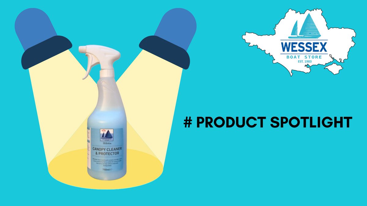 WessexBoatStore's tweet image. #ProductSpotlight This month its all about our fantastic Canopy Cleaner &amp;amp; Protector!
It has been specially designed to clean and protect boat and yacht canopies and covers. Check out our website and keep following us on social media this week!
#CleanBoat #CleanYacht