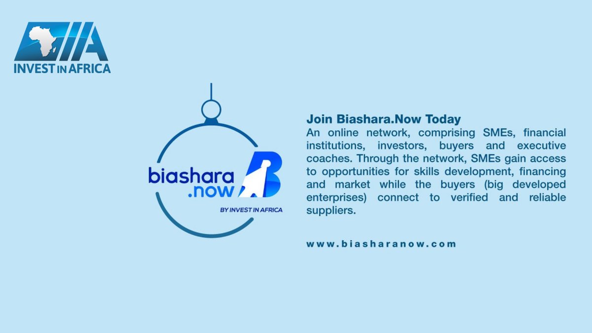 IIA_Kenya's tweet photo. Have you registered yet?
Don’t miss an opportunity to network with like-minded entrepreneurs on #BiasharaNetwork access business development resources on #BiasharaAcademy and business events exclusive to https://t.co/S1uLeth1Mk members.
Register here https://t.co/S1uLeth1Mk #SME https://t.co/taJGiQxDfQ