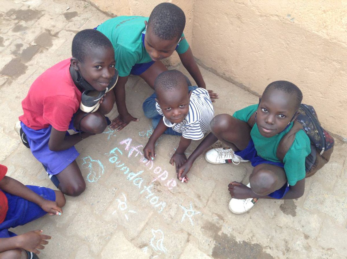 AfroHope_'s tweet photo. When we approach children, we are inspired in two sentiments — tenderness for who they are and respect for what they can become.
#givingback #Children https://t.co/5hV17izjBt
