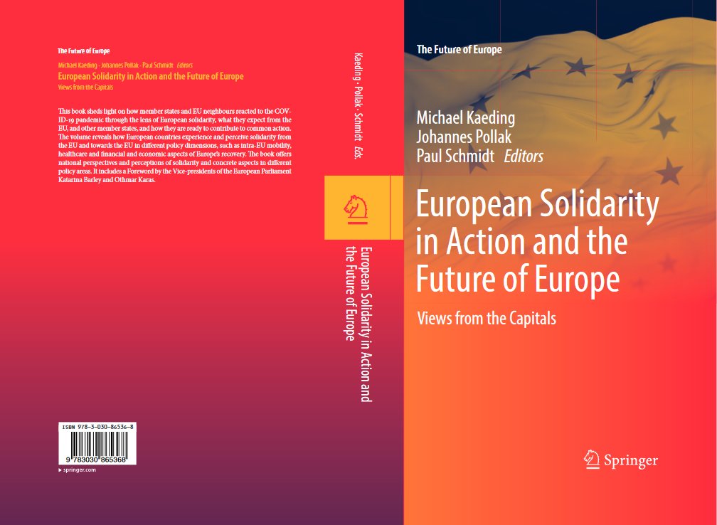 _PaulSchmidt's tweet photo. Out now: "European Solidarity and the Future of Europe - Views from the Capitals" takes you on a journey through the political diversity of Europe! Thx to @tepsaeu @MichaelKaeding @JohannesPollak @othmar_karas @katarinabarley &amp; - of course - 2 all authors! https://t.co/g3C1BepKEs https://t.co/1niM2Z44dF