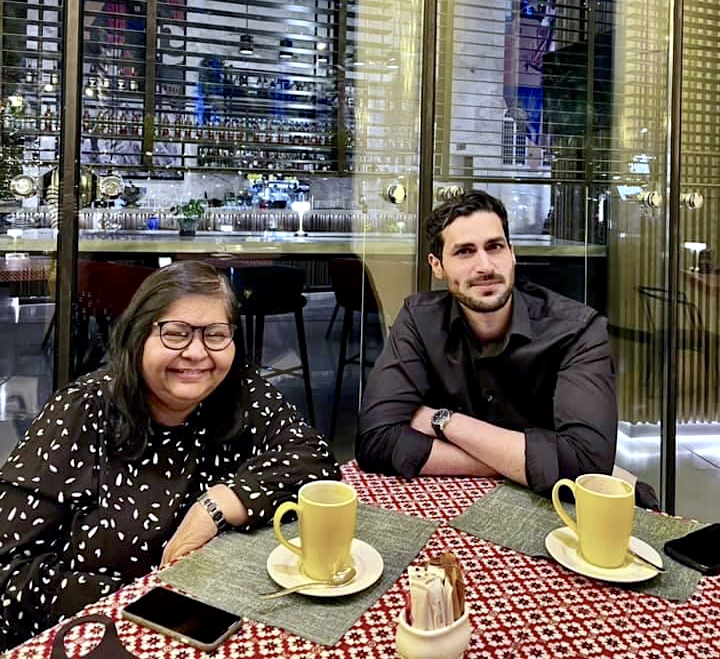 In Dubai, catching up with my friend <a href="/jehan_ara/">jehan_ara</a>, discussing the booming Pakistani Startup Ecosystem and Early Stage VC 🇵🇰🚀 What an exciting time for the region! #pakistan #startups #vc