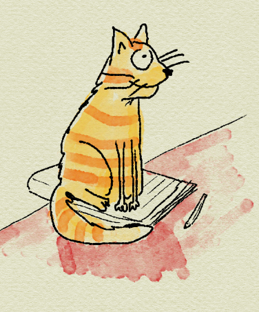 DrawingMisty's tweet photo. @drdeepabhagat @QueenSocky Hello

I am illustrating a book called Misty's Missing Meow and part of my daily practise is using Twitter cats as inspiration.

This is Misty based on your cat.

Misty https://t.co/aKOUDCJaCA