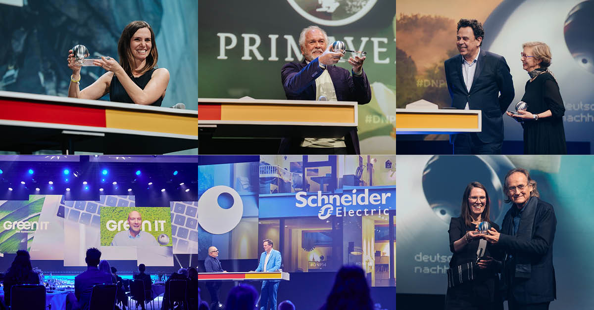 _DNP_'s tweet photo. Im Finale des #DNP14 Unternehmen standen insgesamt 35 Vorreiter, die #Nachhaltigkeit als Teil ihres Geschäftsmodells vorantreiben. Herzlichen Glückwunsch an die 6 Sieger und die Finalisten!
Mehr erfahren ➡️ https://t.co/VCd9uflRvy
#Nachhaltigkeitspreis #DNP15 https://t.co/QTJHfhThpp