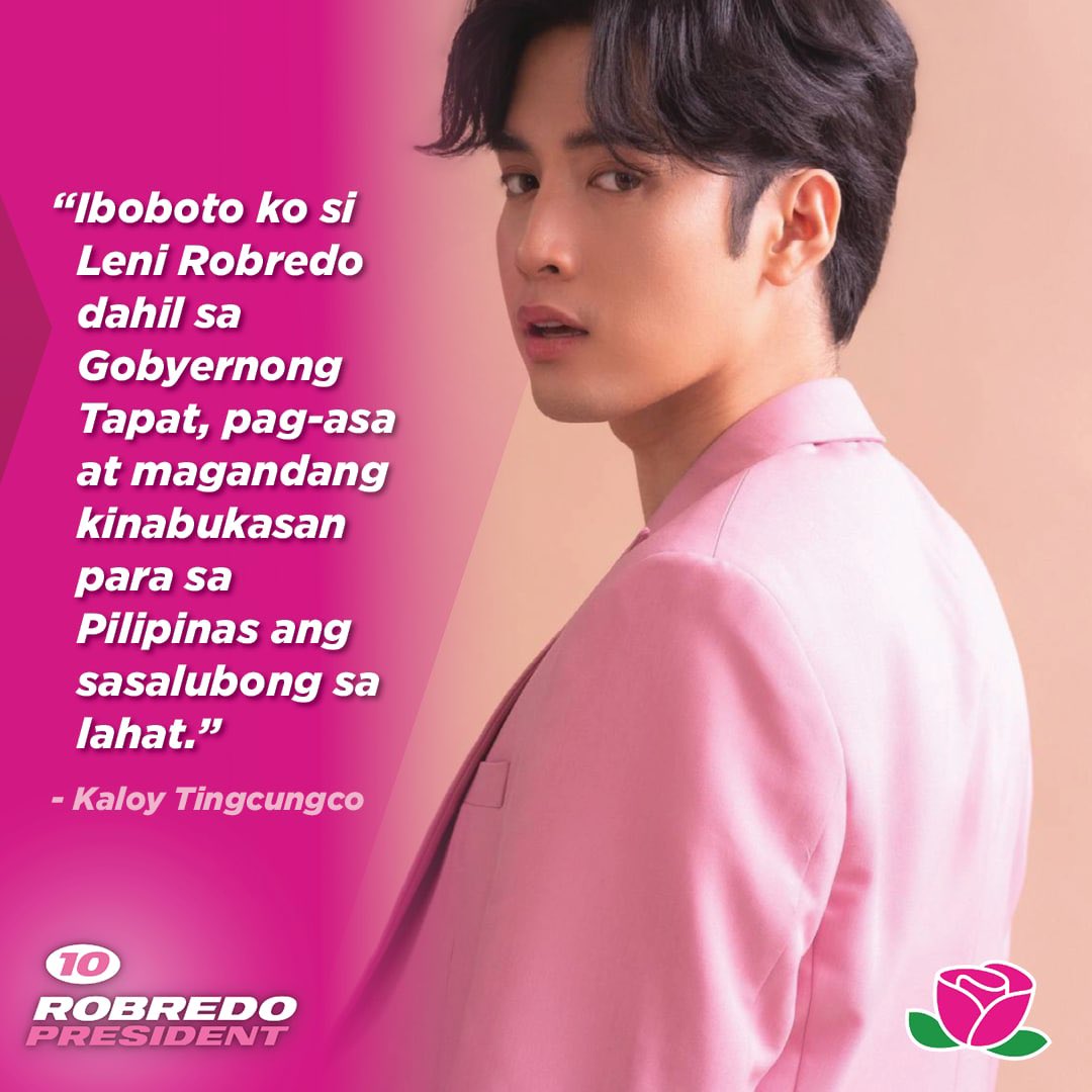 kaloytingcungco's tweet photo. #IbobotoKoSiLeni dahil sa napakaraming rason, with credible source and facts. Vote wisely &amp; responsibly.

#KulayRosasAngBukas #AngatBuhayLahat 🎀 https://t.co/ArRyDamclU