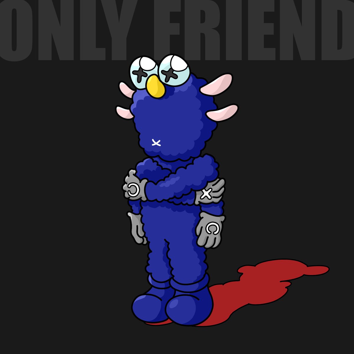 “Only Friend”

Even you are your only friend, don’t forget to hug yourself.

#nftart #NFTdrop #OpenSeaNFT #Crypto #Cryptoart #sesamestreet #kaws 

opensea.io/collection/gho…