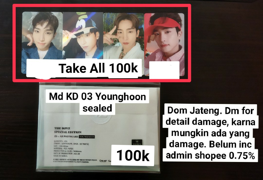 energeric99's tweet photo. @ctbzale Take all 4 pc sangyeon 100k https://t.co/3MNEqiisjP