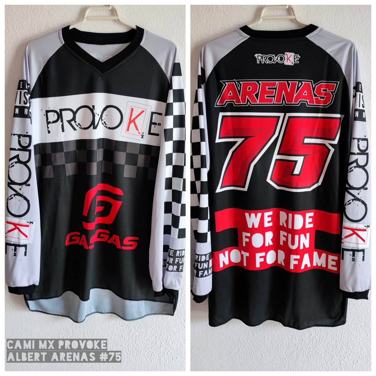 ProvokeBrand's tweet photo. @AlbertArenas75 new Provoke Motocross tee 🎯🏁🔥

#motocross #racewear #personalizado #motogp #rider #provokemoto #style #gasgas #ibiza https://t.co/5DfsCqMN00
