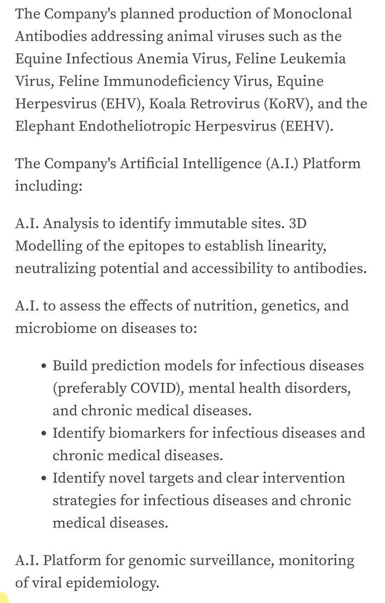 $ENZC 💥NEWS💥

1️⃣ Entering Diagnostics Market ($68B)

2️⃣ Diagnostics tests will be highly accurate and able to detect current and future variants 🤯

3️⃣ Filed PCT patent application covering this invention

4️⃣ "Enzolytics is currently working with diagnostic companies" 💥💥💥