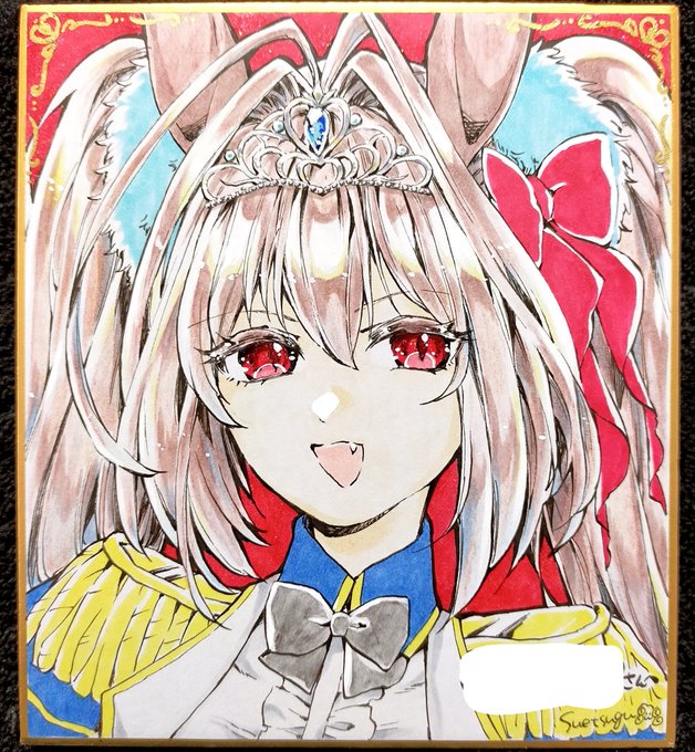 この間ご依頼で描いたダスカちゃんです🎀すごい楽しかった! 