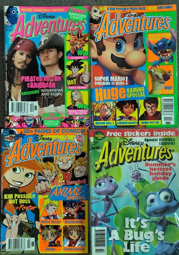 Trafon S Backup Account Peeps Who Remember Disney Adventures Magazine Rise Up T Co Jmxmhjdhqo Twitter