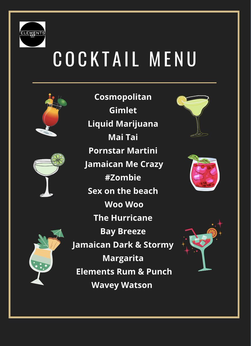 elementsbarldn's tweet photo. Let’s give you something to celebrate this week ! 🥂

Check out our Cocktail Menu only at ElementsBarLdn ! 🍹🍸

#elementsbarldn #nightout #London #drinks https://t.co/nupkINwp8E