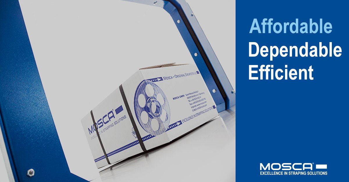 MoscaDirectUk's tweet image. If end-of-line reliability is important to your business, you already know and appreciate the Mosca brand stands for excellence in #strappingsolutions and #endofline process. bit.ly/3BQBitH

#strappingmachines #supplychain #logistics #packagingsolutions