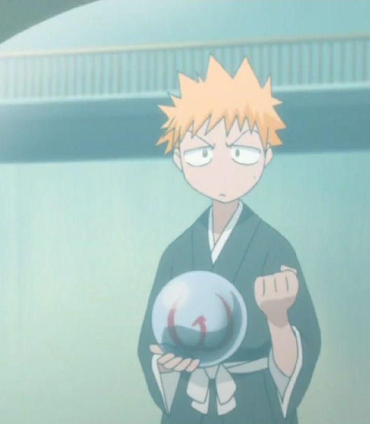 _DailyBleach's tweet image. Ichigoat in low quality