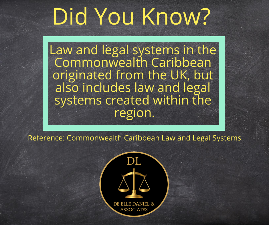 The more you know...💡

--------------------------------
#democratizinglaw #trinidadandtobago #knowyourlaws #legaladministrativefirms #lawandlegalsystems #commonwealthcaribbean #caribbeanregion #caribbeanlaws #legalconsultants