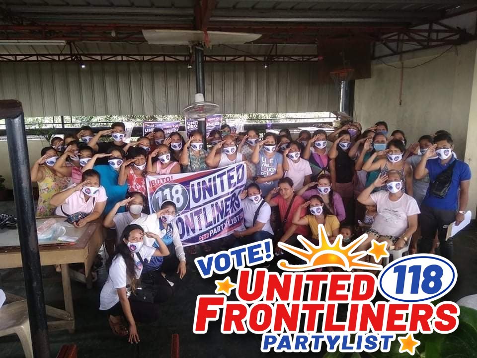 Ufph_2018's tweet photo. IBOTO!!!   UNITED FRONTLINERS PARTYLIST, #118 SA BALOTA!

"Nagkaka1sang boto para sa United Frontliners Partylist" 

Mula sa Navotas hanggang sa Rizal, iisa lang ang pulso ng madla, iisa lang ang hanap-hanap nila, yung partylist na may pagkakaisa. 
#UnitedFrontlinersPartylist https://t.co/I3E6jyJIN5