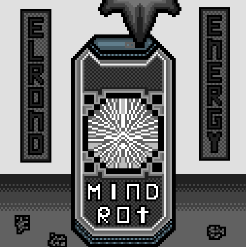 PipeMysterious's tweet photo. I found this @Maiarpunks wandering mindlessly under the constellation of the "Dead Wizard".

He had left this empty can in his wake...

It seems that Mind Rot has found yet another way to intrude the minds of the mortals.

#MindRot #Tribute #FanArt https://t.co/R58UJbgcwU
