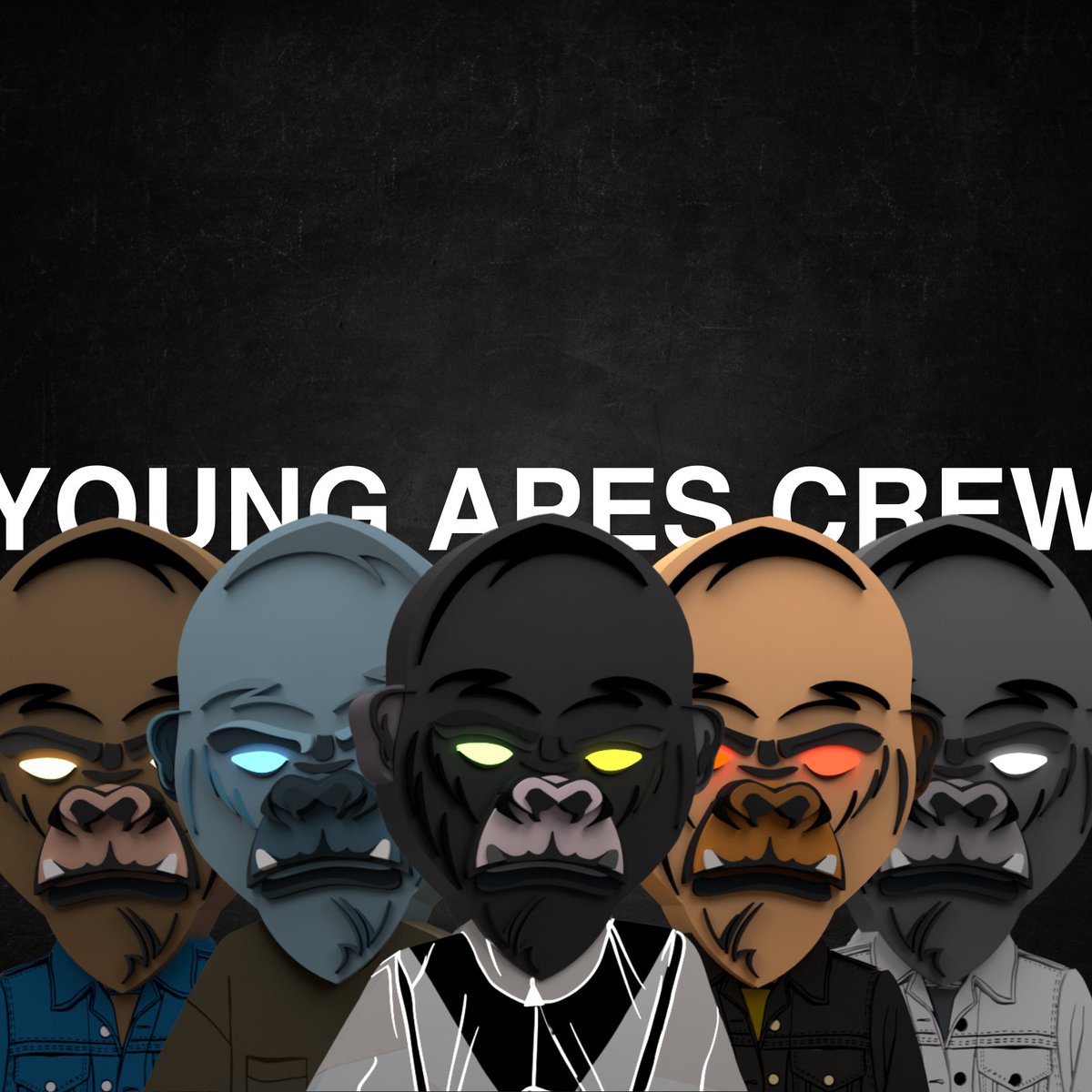 youngapescrew's tweet photo. Be young and enthusiastic once more. Become a Young Ape soon. 🐵🙈🍌 #nft #nfts #nftart #nftartist #nftcollector #nftcollectors #nftcommunity #nftthailand #nftdrop #nftdrops #nftgiveaway #NFTProject #PolygonNFT #OpenSeaNFT https://t.co/xj7K6fuPJ9