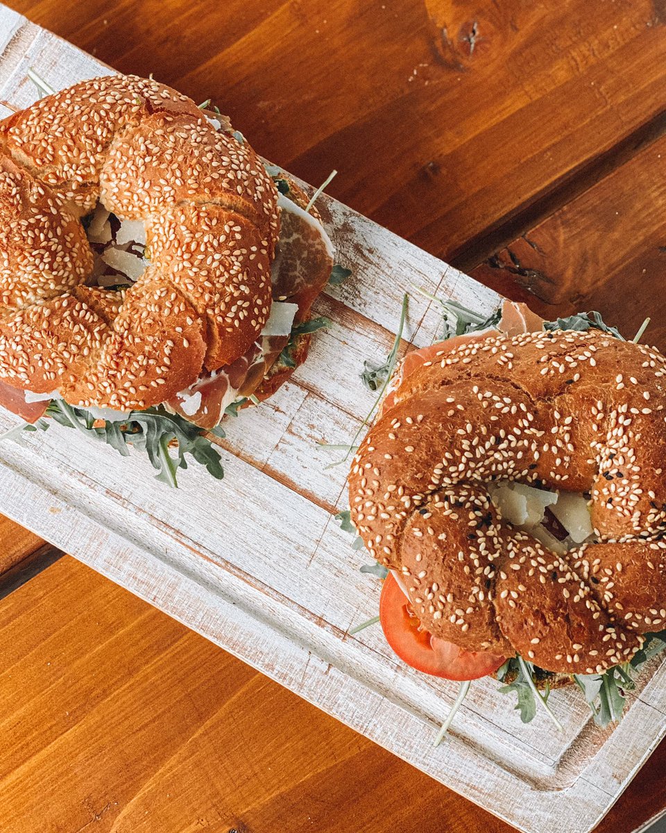 SAVOURY TREATS! As well as our selection of sweet pastries, we have some gorgeous lunch options!