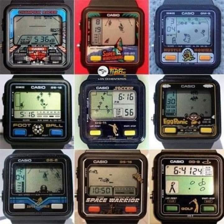 vidaextraretro's tweet photo. Ir fardando de reloj en los 80 era tener uno de estos.
#gamerwatch #watch #casio #gamewatch https://t.co/P7nbf8c8rm