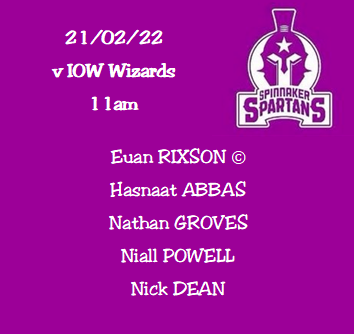 Spartans_PPL's tweet photo. *TEAM TO PLAY THE WIZARDS TODAY*

Thanks to some last minute train cancellations, we're down to 5 for today, but this is just a hurdle that we'll overcome 💪

#thisissparta https://t.co/dkjZ8dGfCm