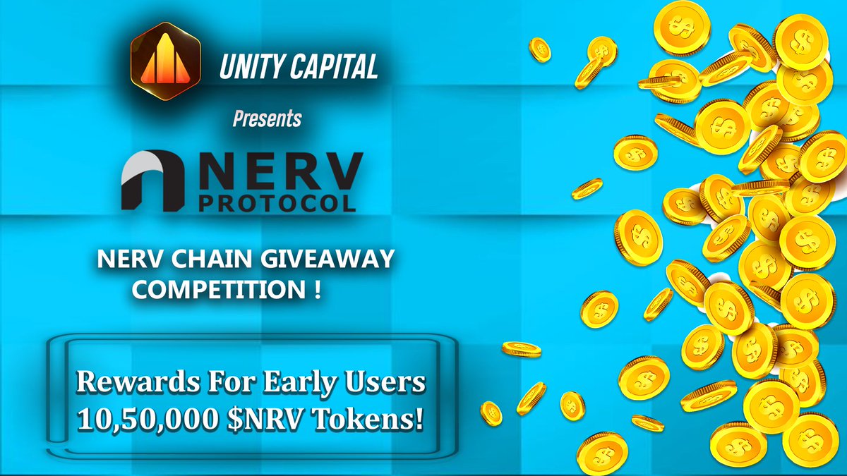 😄 NervChain #Giveaway Competition🔥

On the Occasion of Upcoming #IDO for #NervChain Giving Rewards For Early Users Let's Trade &amp; Win

Reward Pool: 10,50,000 $MYT Tokens  Total Pool 1 Million+

Participate Here: bit.ly/3ImxByl
