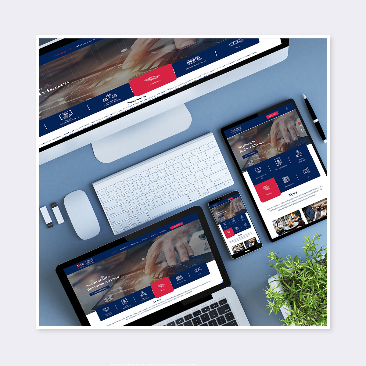 A bilingual, modern, easy to navigate, fully responsive website design and development for Jones &amp; Graham Accountants Ltd. 

To find out more about creating and managing a website for your business, drop us a message📲📧. 

#website #marketing #localbusiness #digital #online