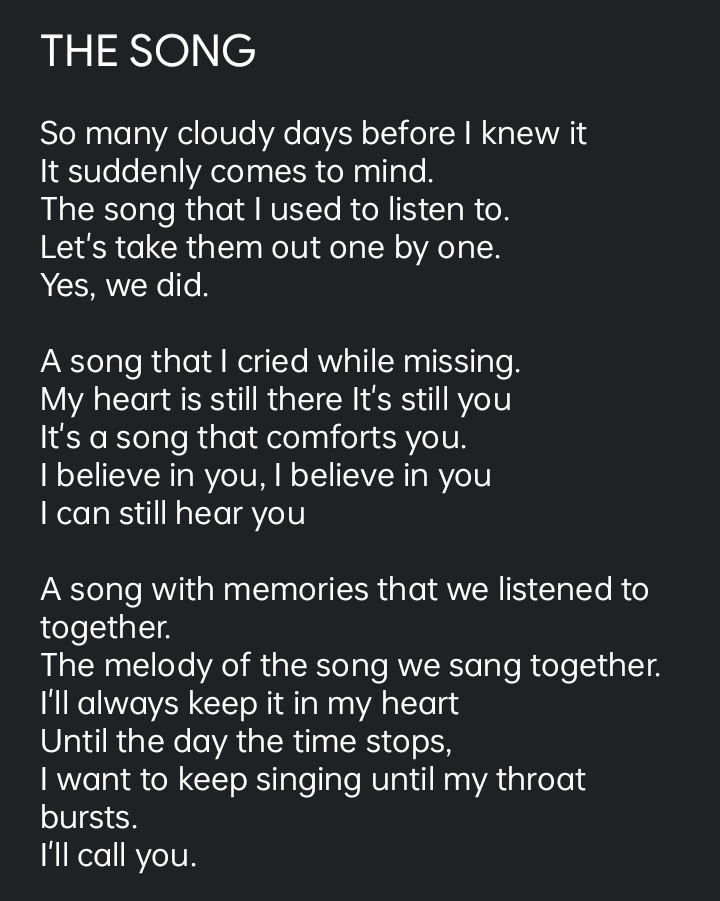yookzaIddow's tweet photo. the song english lyrics: at the end of a tiring day, this song that will hug you.

LISTEN TO THE SONG
#믿고_듣는_비투비의_노래 
#BTOBComebackDay
@OFFICIALBTOB https://t.co/7nCaozE4k2