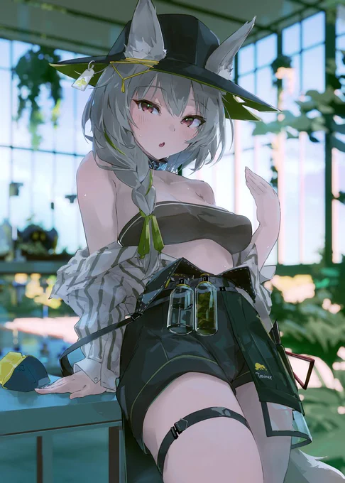 #ロドスアイランド暑すぎ部
🌱 
