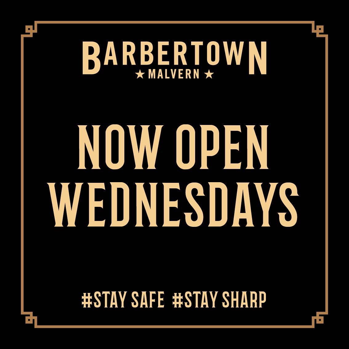 BarbertownWorcs's tweet photo. Barbertown #Malvern is now open on Wednesdays!
Manned by Barbers Coby & Ryan 💈..
Fix up .. Look Sharp and prepare your self for some Top Banter !#WooYeah ..
Click on the link to book your appointment ⬇️
https://t.co/RTo9qi2KcR.
#WorcestershireHour #malvernhillshour https://t.co/6YeffQBnK8