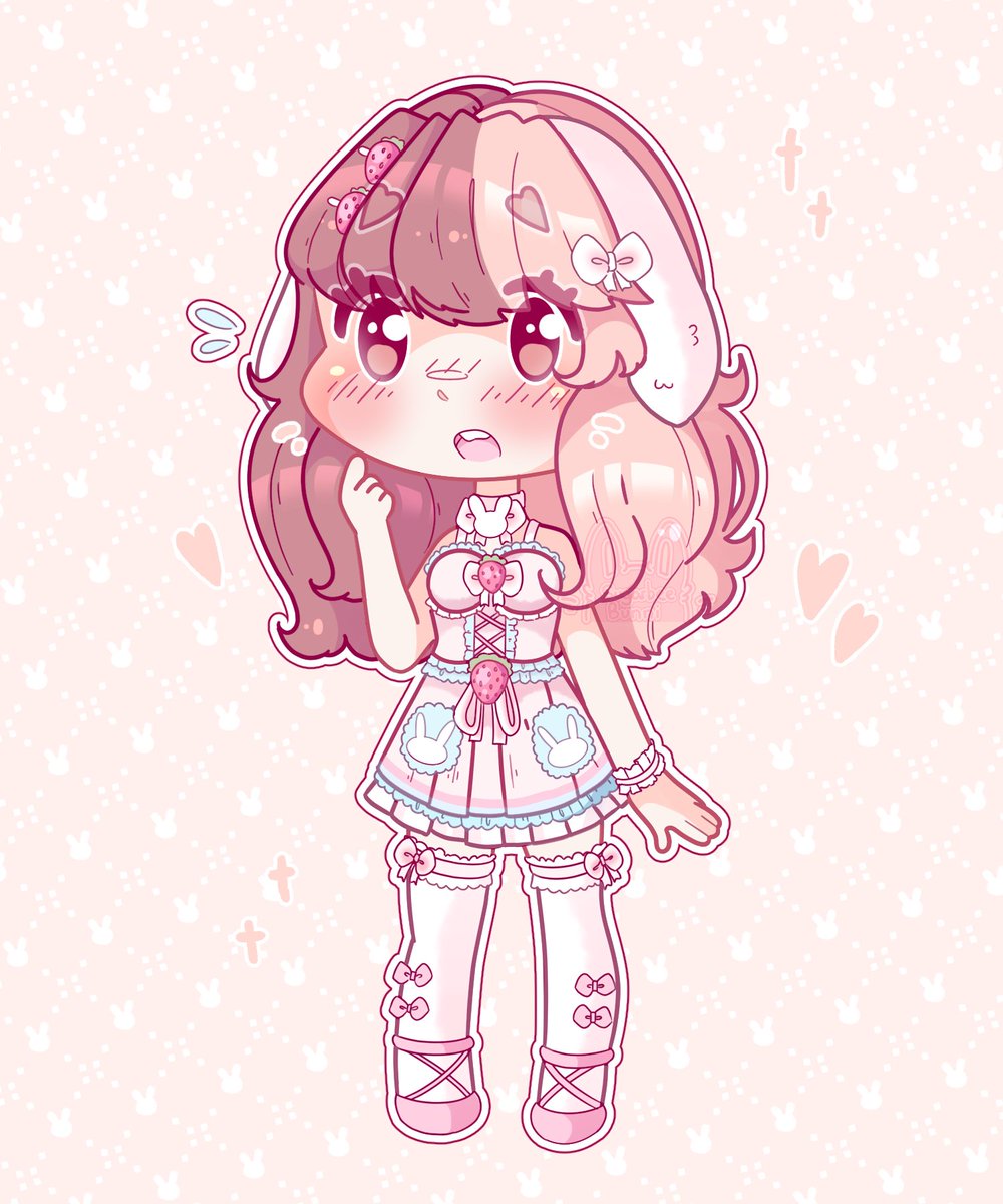 SugarbeeBunni's tweet photo. smol bun @StrawbunnyVT ! <33 ๐๐
chibi art gift for chai because shes so sweet ;;
#berrystration https://t.co/rCLoGUekYX