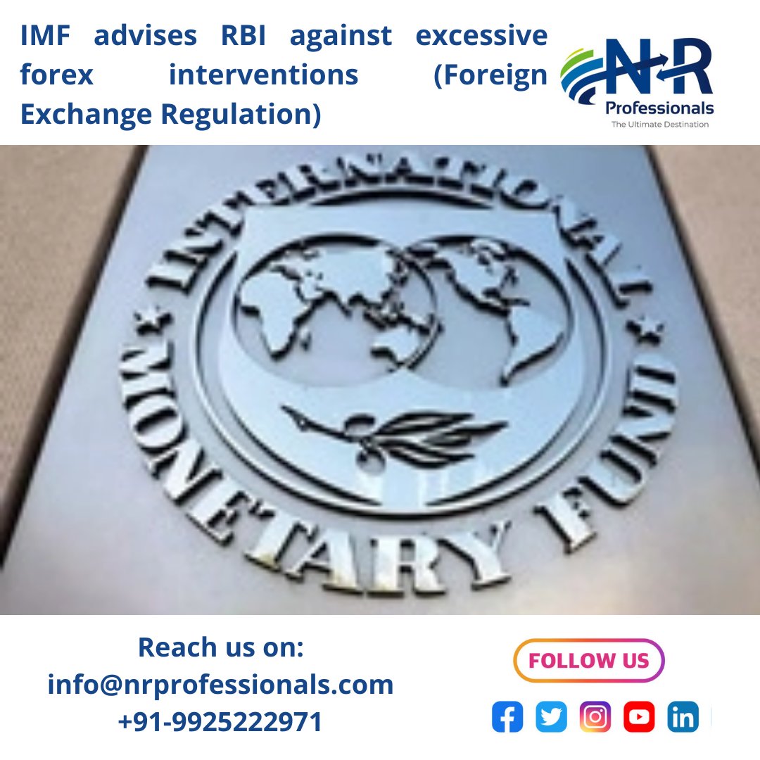 NRProfessional1's tweet photo. NR Professionals adds that IMF has actually recommended Mint Roadway versus 'too much' interventions in the foreign exchange market after the US Treasury had periodically taken a vital sight of the central bank's active duty in keeping secures or varies for the neighborhood unit. https://t.co/jYuw6hCfct