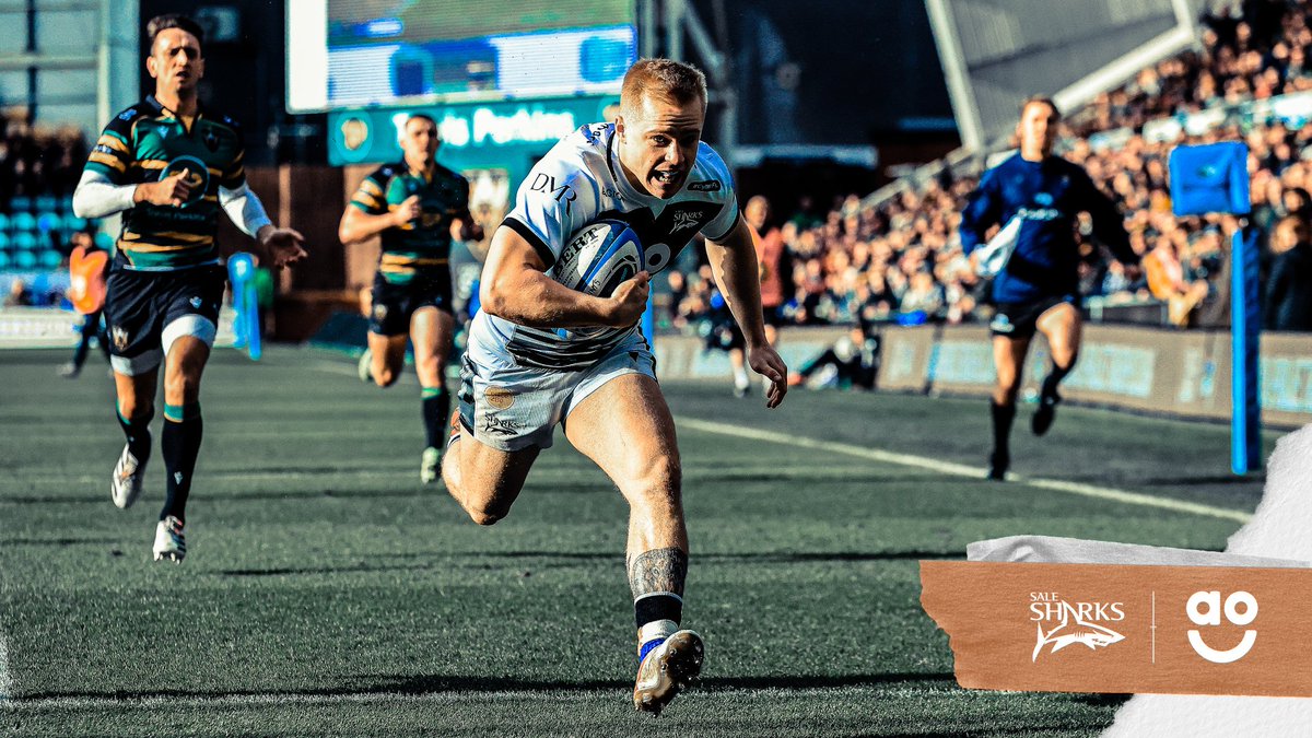 𝘾𝙖𝙩𝙘𝙝 𝙤𝙛 𝙩𝙝𝙚 𝙙𝙖𝙮... 🎣

This lad just keeps on pulling it out the bag!! 👜

Between Reedy and Roebuck our wingers look unstoppable right now! - All thanks to <a href="/SaleSharksAcad/">Sale Sharks Academy</a>  💙

#NORvSAL | <a href="/ao/">AO</a>