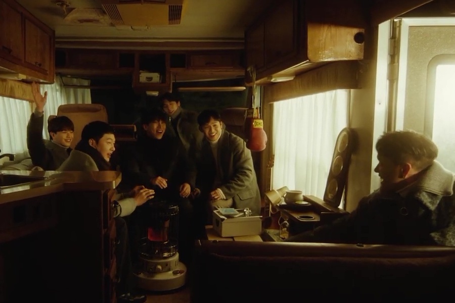 soompi's tweet photo. WATCH: #BTOB Makes Heartwarming Return With Breathtaking MV For "The Song" Comeback 
https://t.co/8HkyzwDHla https://t.co/F3BTuclKC5
