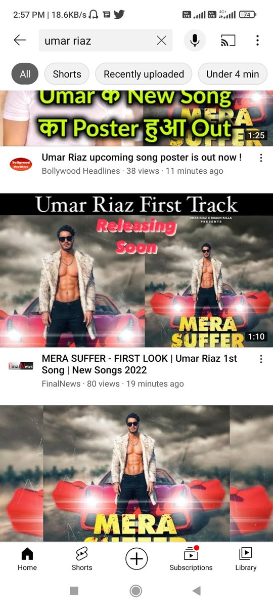 asim_diehard's tweet photo. There are discussions about @realumarriaz all over YouTube, he is covered everywhere.
All the media have spread the news of the poster.

everybody subscribe his channel Also.

Give Max engagement on ALL media's
 YouTube channel.

MERA SUFFER POSTER OUT NOW
https://t.co/T8JXEiHvO1 https://t.co/no8YsUVSDN