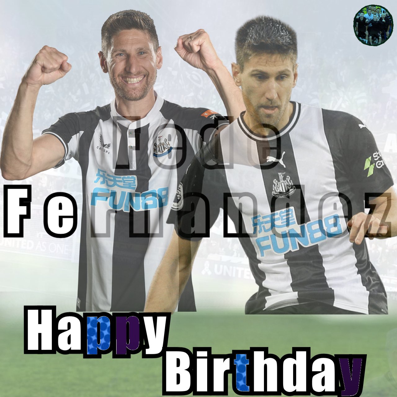 Happy 33rd Birthday to Newcastle centre back, Federico Fernandez!  