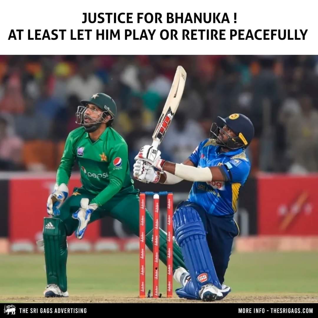 Enin_Chakerz's tweet image. Dont play with his career.
#justiceforbhanukarahapaksha