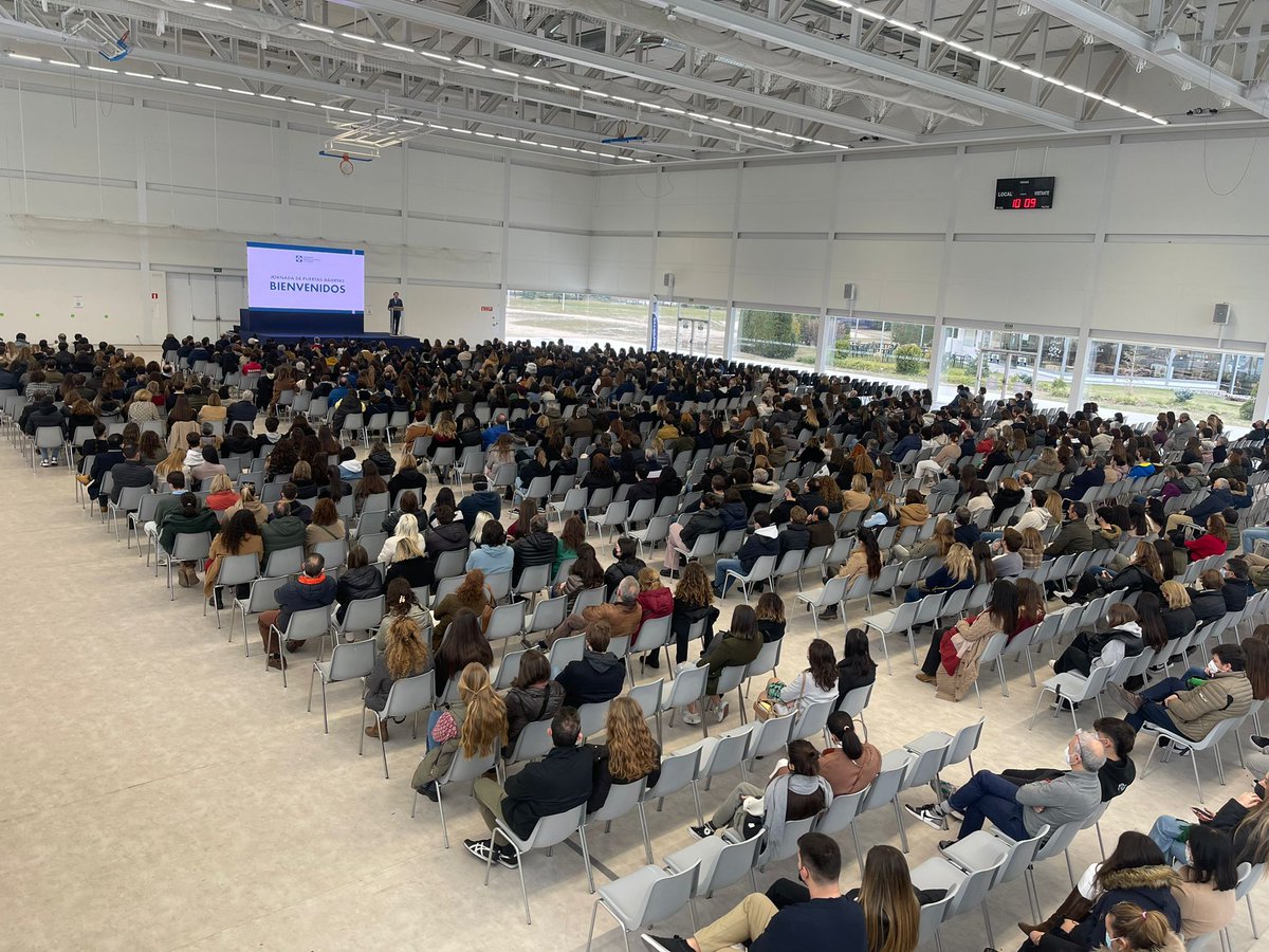 Así fue la primera Jornada de Puertas Abiertas de este 2022 para el próximo curso, ¡lleno absoluto!👏 👏

¡Muchas gracias a todos por venir! #UFV #JPA #VidaUFV